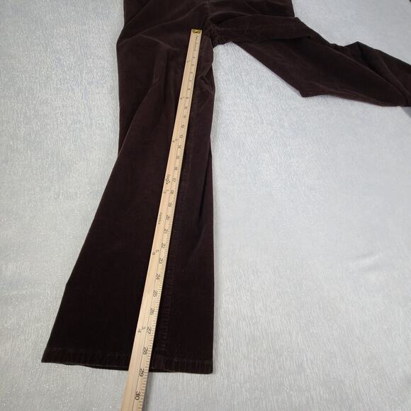 Westbound women's corduroy pants brown Size 12 retro 70's Dark academia preppy - Picture 4 of 8